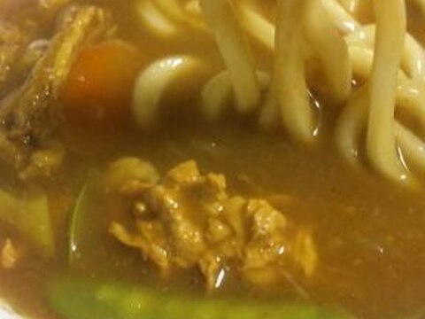 ご飯にも・・・うどんにも・・・とろ～り和風カレー鍋